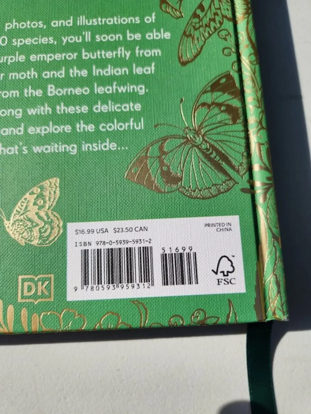 Anthology of Butterflies and Moths from Around the World Hardcover Book
